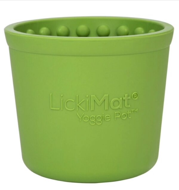Lickimat YOGGI POT (groen, oranje, paars, turquoise, roze) - Afbeelding 9